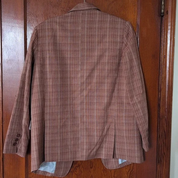 Caron Callahan Claudia Blazer in Auburn Plaid - Picture 4 of 5